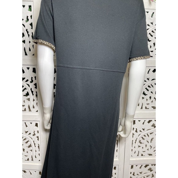 Sweet Jessie Women’s Brown Turtle Print Button Front Maxi Dress - Picture 11 of 13